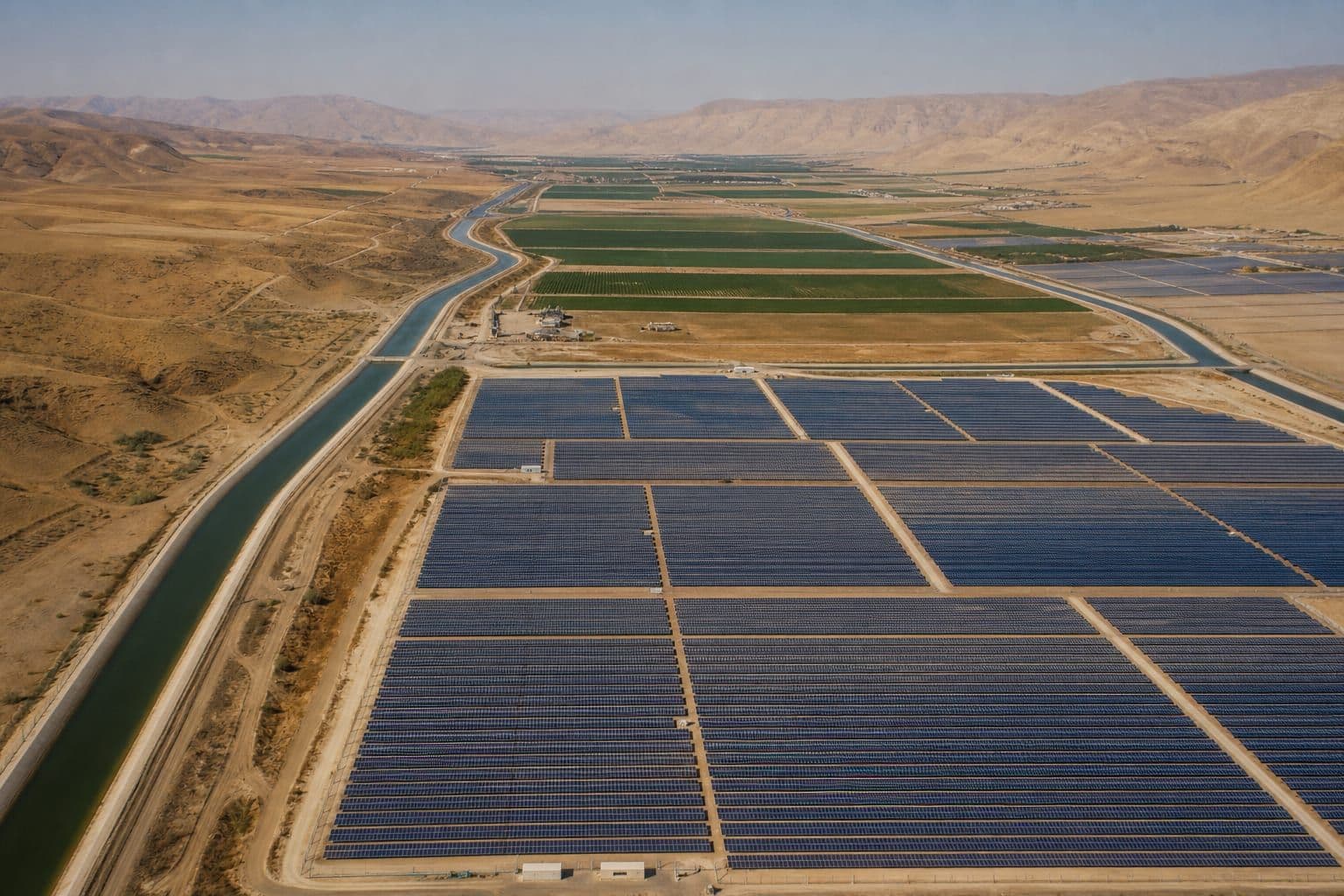 Jordan Valley Desalination & Solar Irrigation