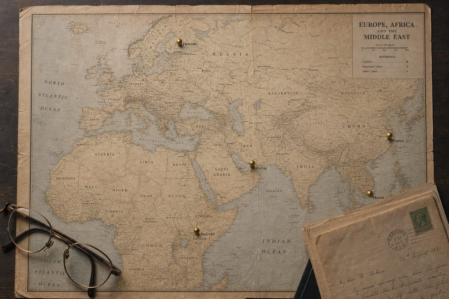 A working map of where relationships have matured